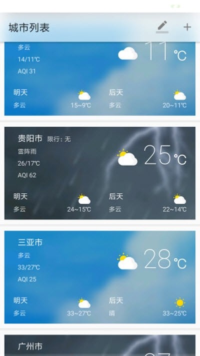 适时天气