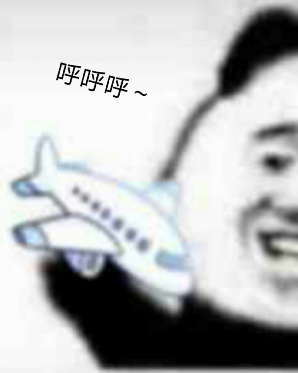 小飞机表情包
