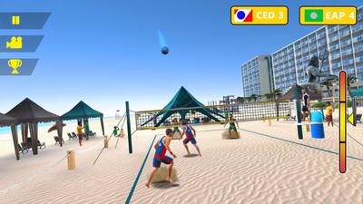 排球比赛冠军3D