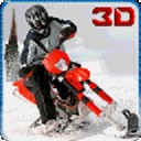 3D冬季雪地车