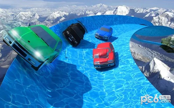 水滑梯赛车