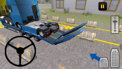3D卡车爬坡司机