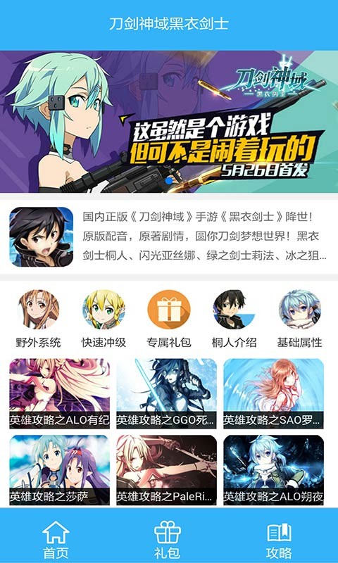 刀剑神域黑衣剑士